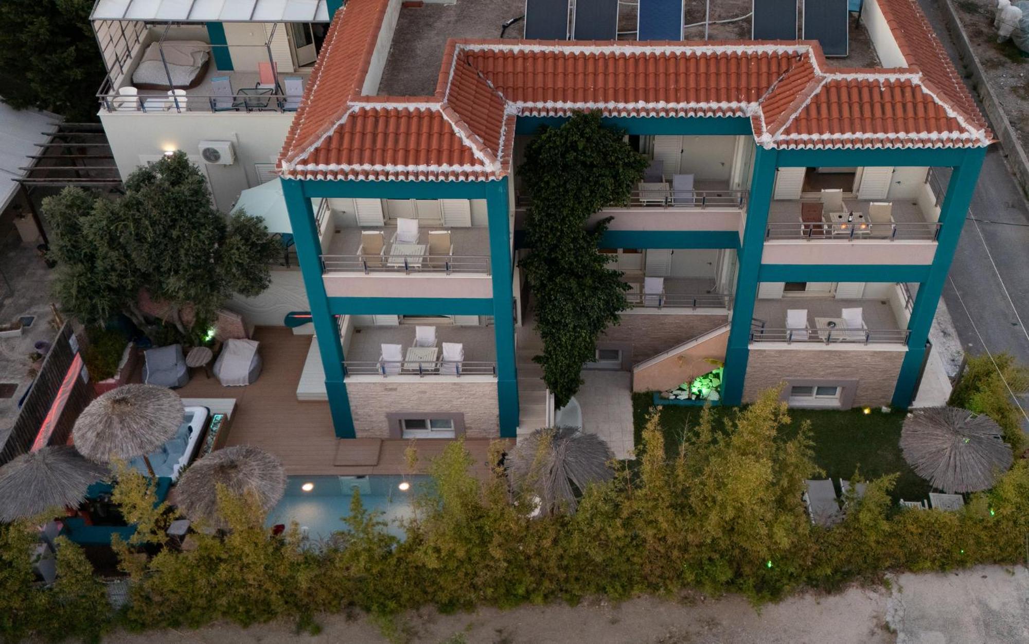 Aparthotel Sun George Finikounta Exterior foto
